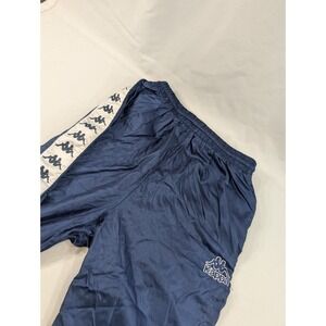 Vintage Kappa Track Pants Trefoil Dazzle Small Streetwear Logo Ankle Zip Jogger